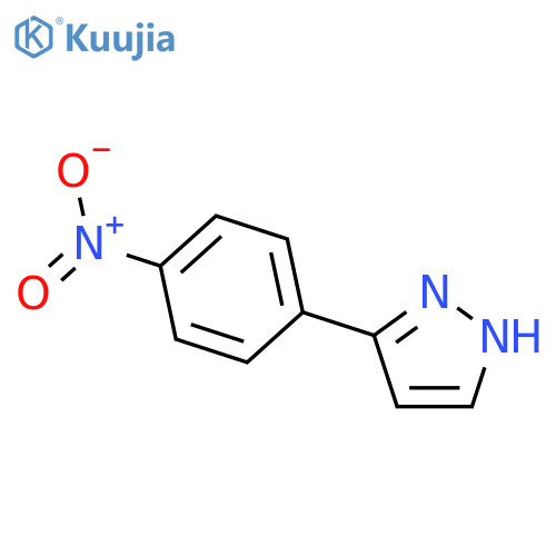 3-(4-Nitrophenyl)-1H-pyrazole structure