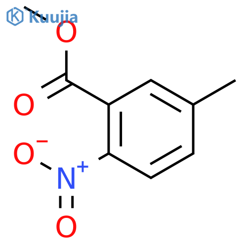 Methyl 5-methyl-2-nitrobenzoate structure