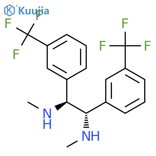 1,2-Ethanediamine,N,N'-dimethyl-1,2-bis[3-(trifluoromethyl)phenyl]-,[S-(R*,R*)]- (9CI) structure