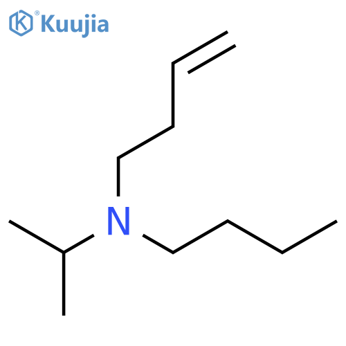 3-Buten-1-amine, N-butyl-N-(1-methylethyl)- structure
