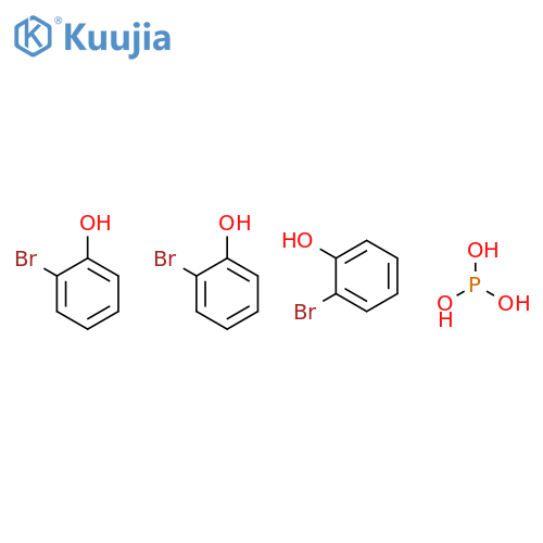 Phenol, 2-bromo-, phosphite (3:1) structure