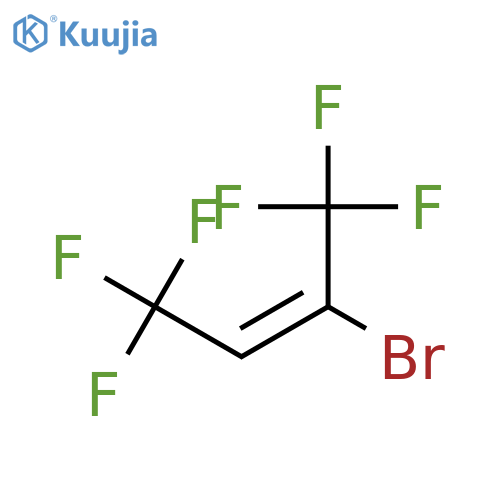 2-Butene,2-bromo-1,1,1,4,4,4-hexafluoro-, (2E)- structure
