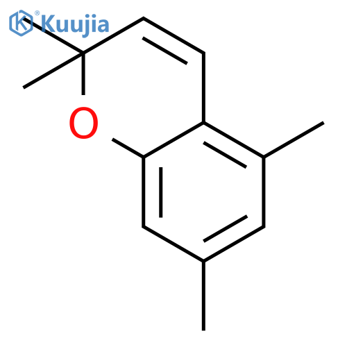 2H-1-Benzopyran, 2,2,5,7-tetramethyl- structure