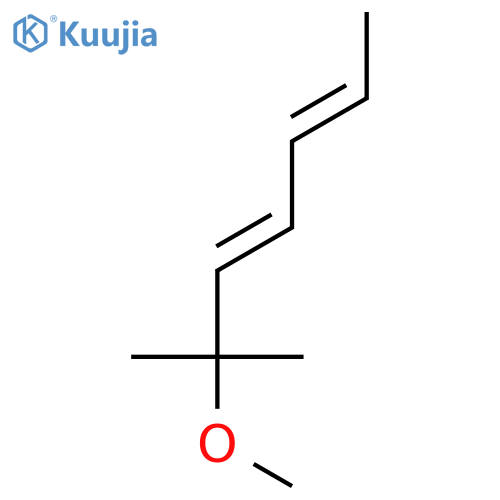 2,4-Heptadiene, 6-methoxy-6-methyl-, (2E,4E)- structure