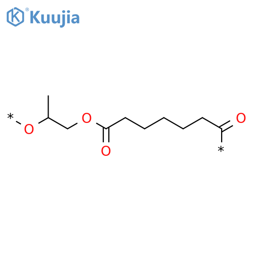 Poly[oxy(methyl-1,2-ethanediyl)oxy(1,7-dioxo-1,7-heptanediyl)] structure