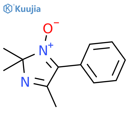 2H-Imidazole, 2,2,4-trimethyl-5-phenyl-, 1-oxide structure