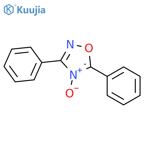 1,2,4-Oxadiazole, 3,5-diphenyl-, 4-oxide structure