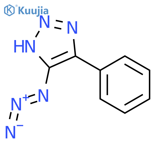 1H-1,2,3-Triazole, 4-azido-5-phenyl- structure