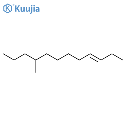 3-Dodecene, 9-methyl-, (3E)- structure