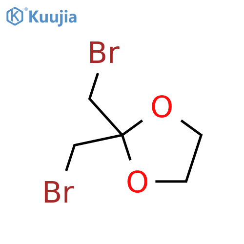 2,2-Bis(bromomethyl)-1,3-dioxolane structure