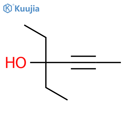 4-Hexyn-3-ol, 3-ethyl- structure