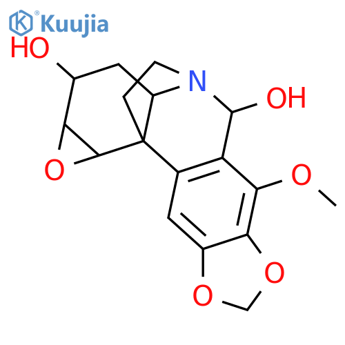 Crinamidine; (-)-form, 6ξ-Hydroxy structure