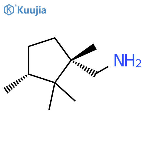 rac-(1R,3S)-1,2,2,3-tetramethylcyclopentylmethanamine structure