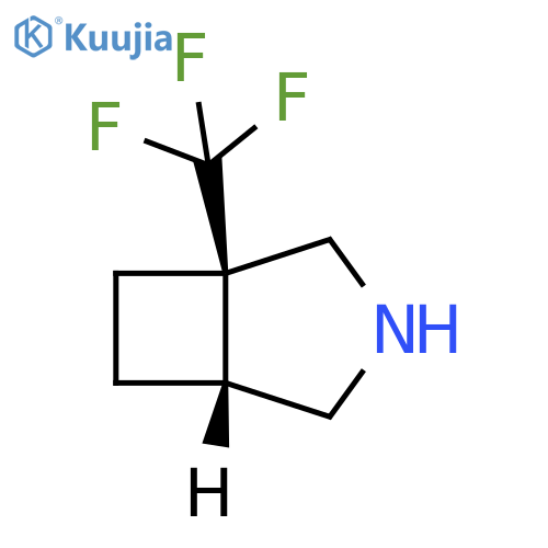 rac-(1R,5R)-1-(trifluoromethyl)-3-azabicyclo3.2.0heptane structure