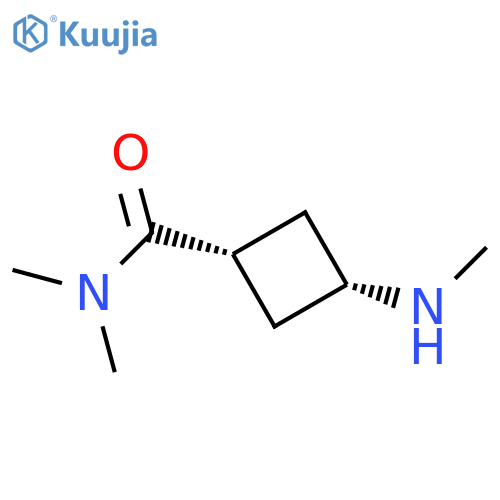 (1s,3s)-N,N-dimethyl-3-(methylamino)cyclobutane-1-carboxamide structure