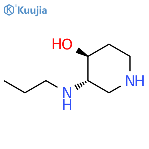 (3S,4S)-3-(propylamino)piperidin-4-ol structure