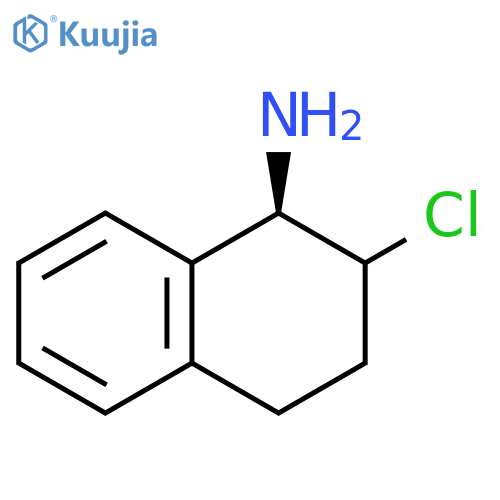 (1R)-2-chloro-1,2,3,4-tetrahydronaphthalen-1-amine structure