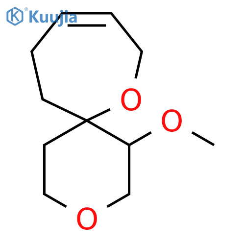 1-methoxy-3,7-dioxaspiro5.6dodec-9-ene structure