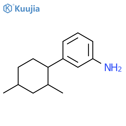 3-(2,4-dimethylcyclohexyl)aniline structure