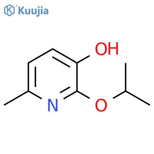 6-methyl-2-(propan-2-yloxy)pyridin-3-ol structure