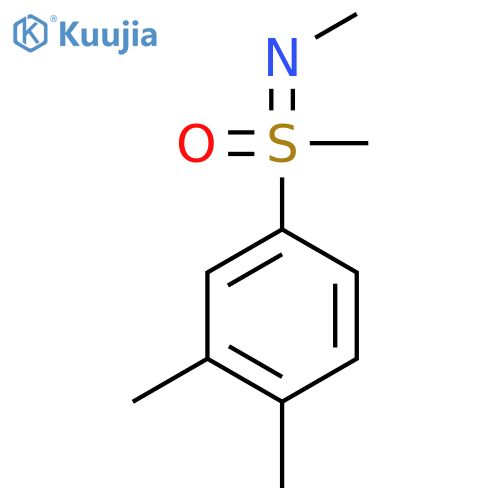 (3,4-dimethylphenyl)(methyl)oxo-lambda6-sulfanylidene(methyl)amine structure