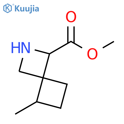 methyl 5-methyl-2-azaspiro3.3heptane-1-carboxylate structure