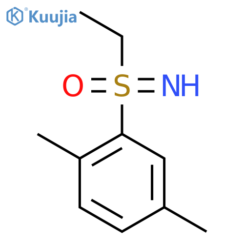 (2,5-dimethylphenyl)(ethyl)imino-lambda6-sulfanone structure