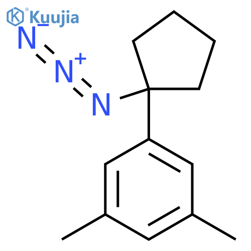 1-(1-Azidocyclopentyl)-3,5-dimethylbenzene structure