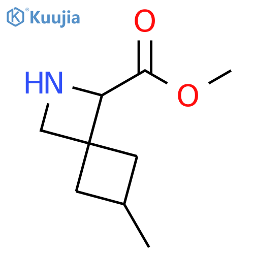 methyl 6-methyl-2-azaspiro3.3heptane-1-carboxylate structure