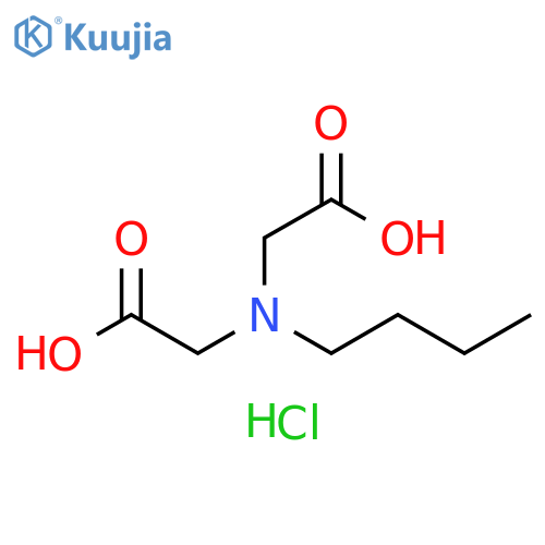 2-butyl(carboxymethyl)aminoacetic Acid Hydrochloride structure