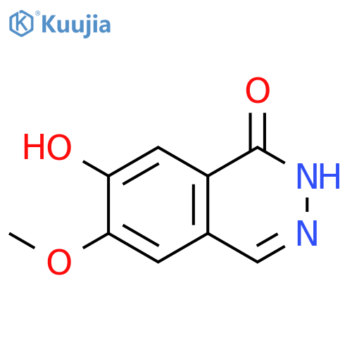 1(2H)-Phthalazinone, 7-hydroxy-6-methoxy- structure