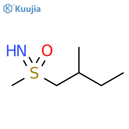 imino(methyl)(2-methylbutyl)-lambda6-sulfanone structure