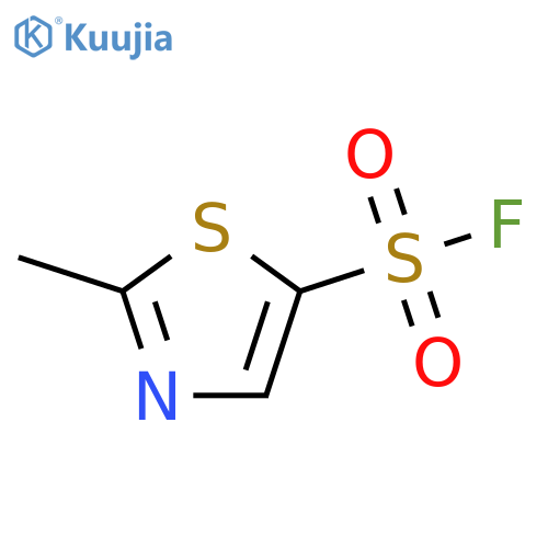2-methyl-1,3-thiazole-5-sulfonyl fluoride structure