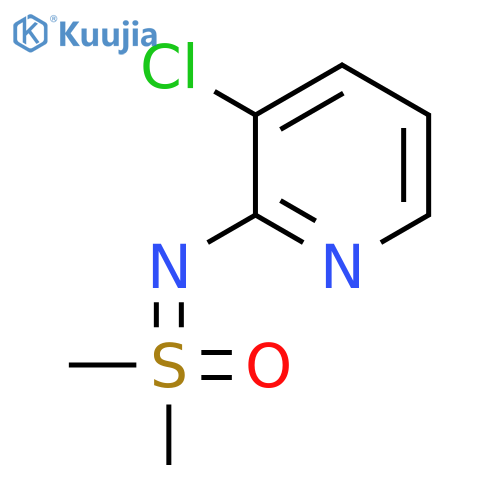 (3-chloropyridin-2-yl)iminodimethyl-lambda6-sulfanone structure