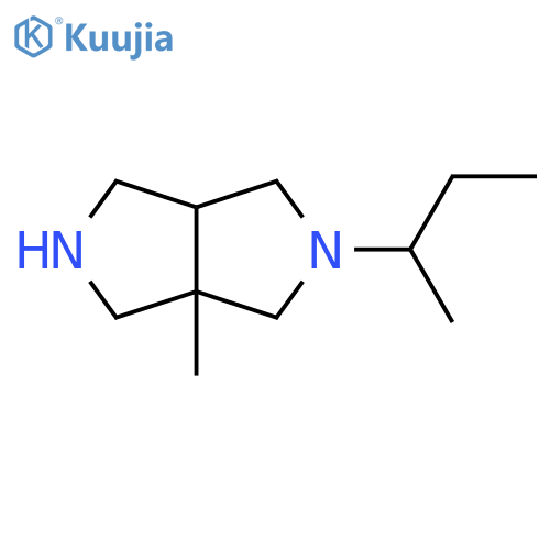 2-(butan-2-yl)-3a-methyl-octahydropyrrolo3,4-cpyrrole structure