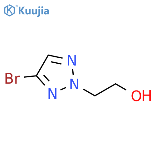 2-(4-bromo-2H-1,2,3-triazol-2-yl)ethan-1-ol structure
