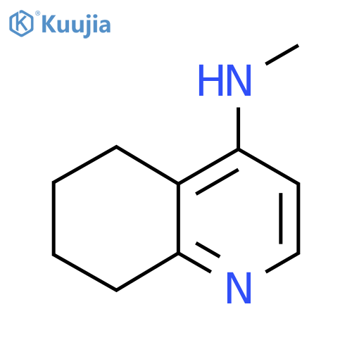 N-methyl-5,6,7,8-tetrahydroquinolin-4-amine structure