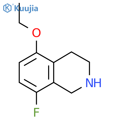 5-Ethoxy-8-fluoro-1,2,3,4-tetrahydroisoquinoline structure