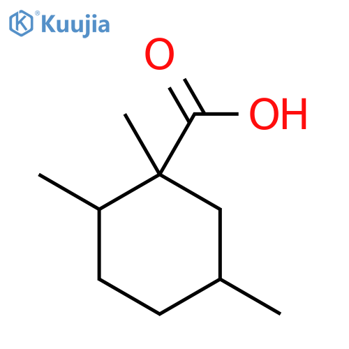1,2,5-Trimethylcyclohexane-1-carboxylic acid structure