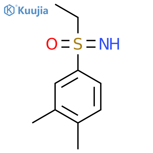 (3,4-dimethylphenyl)(ethyl)imino-lambda6-sulfanone structure