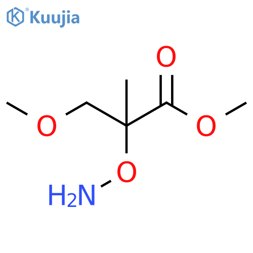 methyl 2-(aminooxy)-3-methoxy-2-methylpropanoate structure
