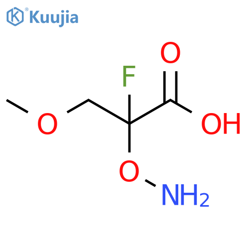 2-(aminooxy)-2-fluoro-3-methoxypropanoic acid structure