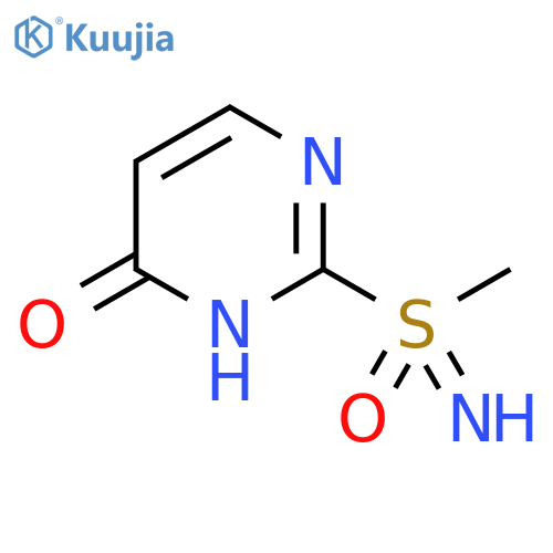 (4-hydroxypyrimidin-2-yl)(imino)methyl-lambda6-sulfanone structure