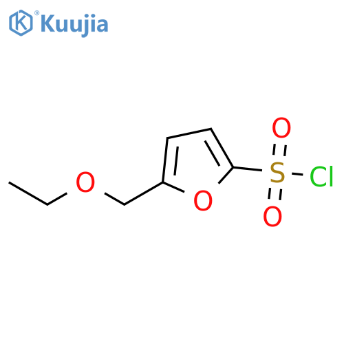 5-(ethoxymethyl)furan-2-sulfonyl chloride structure