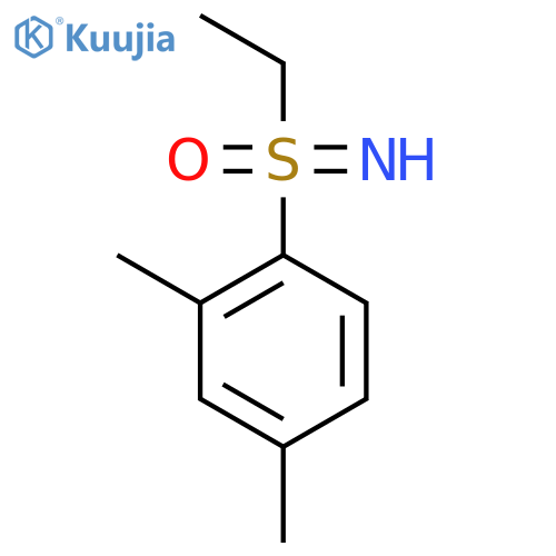 (2,4-dimethylphenyl)(ethyl)imino-lambda6-sulfanone structure