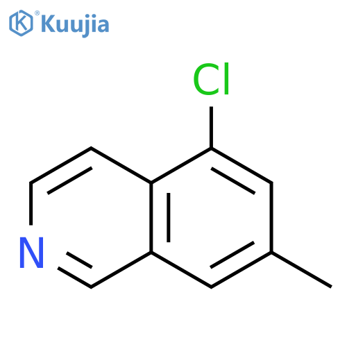 5-Chloro-7-methylisoquinoline structure