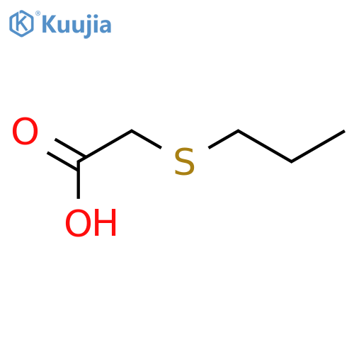 (propylthio)acetic acid structure