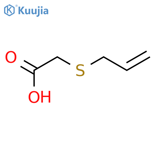 2-(Prop-2-en-1-ylsulfanyl)acetic Acid structure