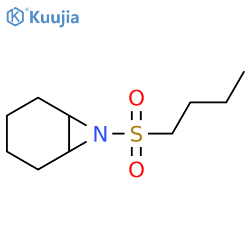 7-(butane-1-sulfonyl)-7-azabicyclo4.1.0heptane structure