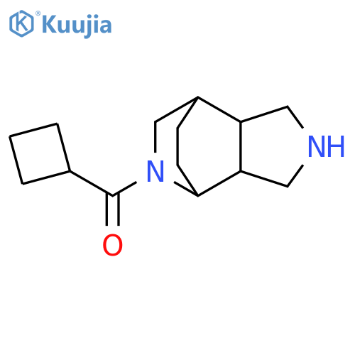 8-cyclobutanecarbonyl-4,8-diazatricyclo5.2.2.0,2,6undecane structure
